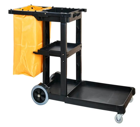 Janitorial Cleaning Cart - With Zippered Bag, #XLarge  #Distribution Plus,  Made In Canada