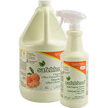 Multi-purpose Cleaner and Degreaser, 950ml #Distribution Plus, Made In Canada #SAFEBLEND #Ready to use #Tangerine Oil