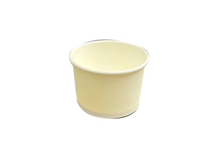 Paper Soup Container - White, 4 oz, 1000/Case