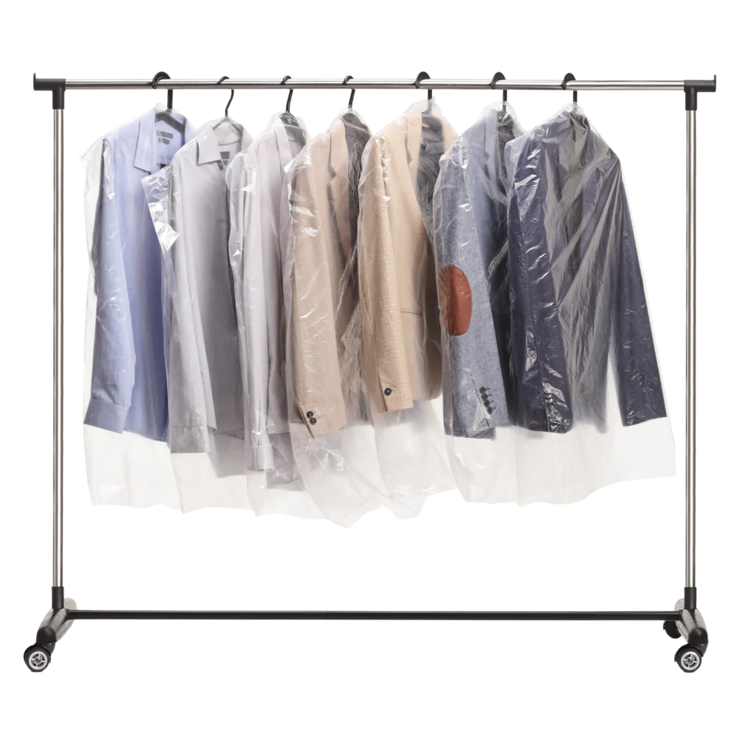Garment Poly Rolls 21+4 x 42, HEAVY, #42''
