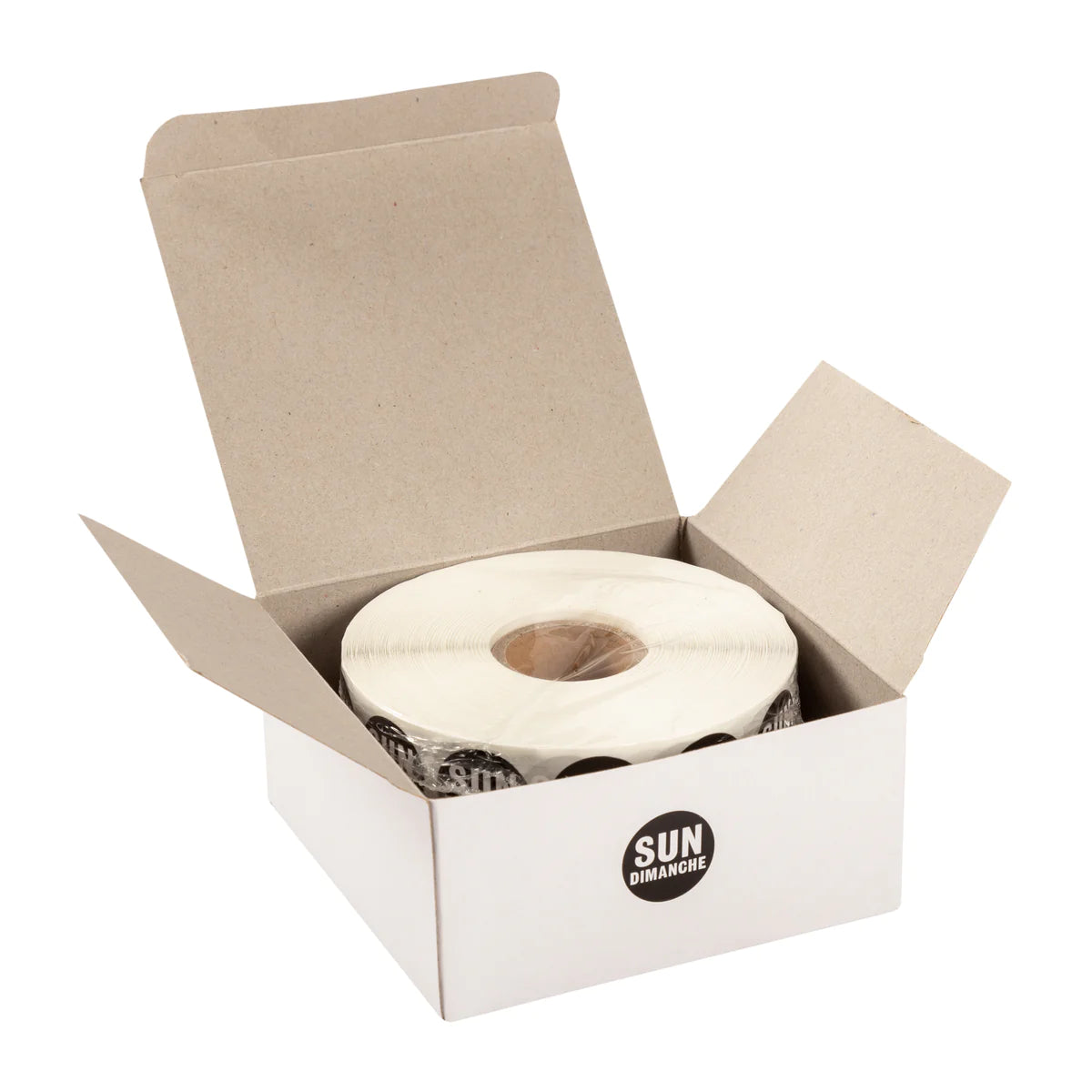 Food Rotation Labels, 3.4", Round, 2000pcs/roll, (2 Rolls/Box), *SUNDAY*