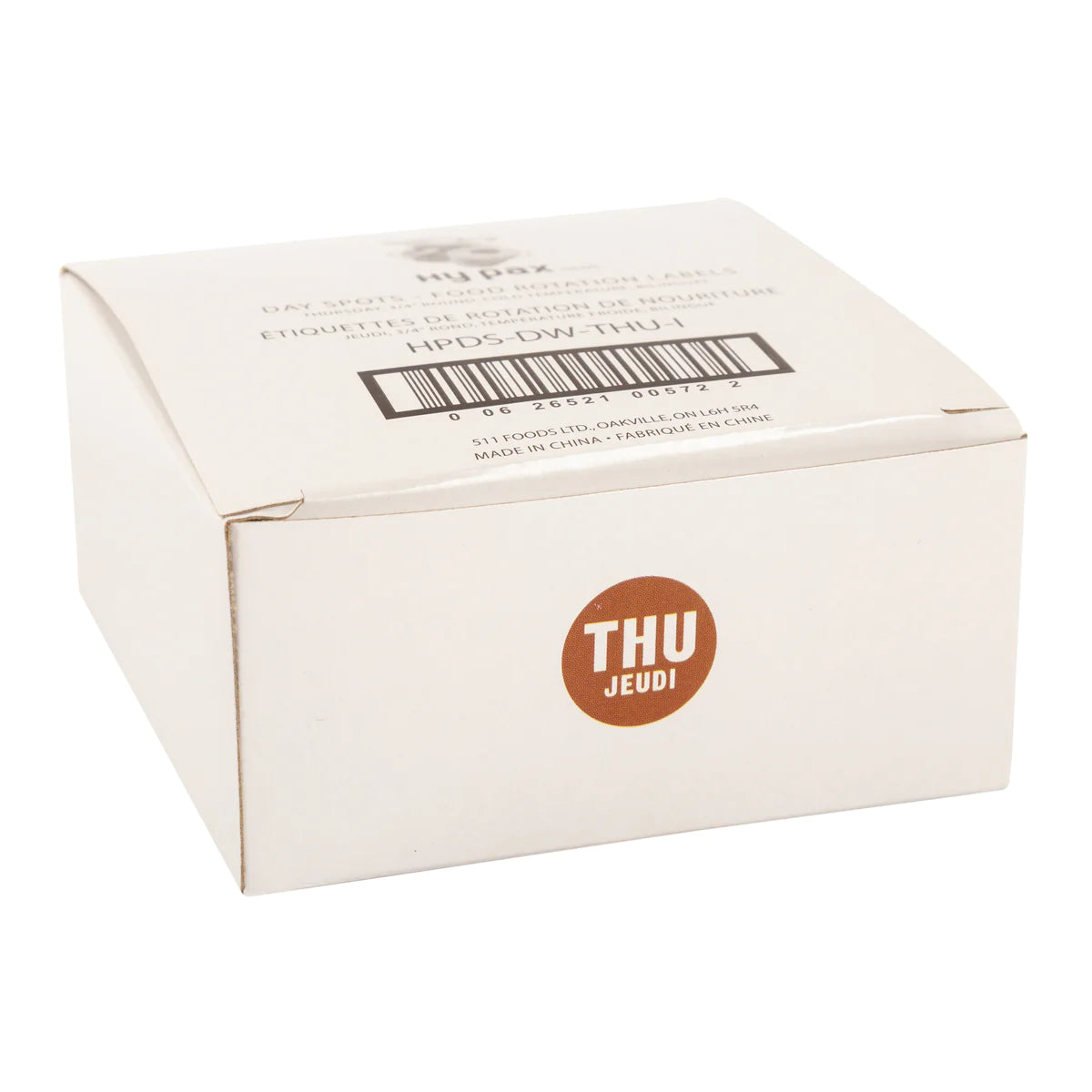 Food Rotation Labels, 3.4", Round, 2000pcs/roll, (2 Rolls/Box), *THURSDAY*