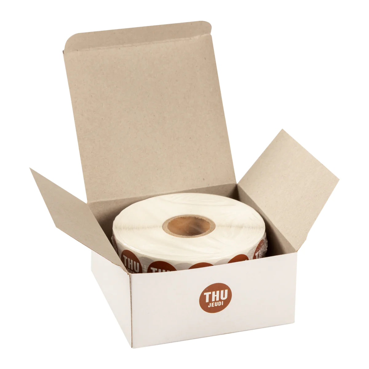 Food Rotation Labels, 3.4", Round, 2000pcs/roll, (2 Rolls/Box), *THURSDAY*
