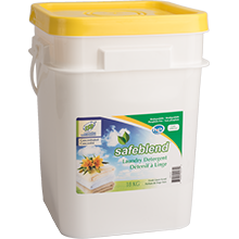 Powder Laundry Detergent, 18 Kg, Pail #Distribution Plus, Made In Canada #SAFEBLEND #Floral Scent