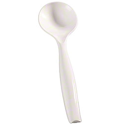 White Serving Spoon, 10 inch, 72pcs/case, #UWT72SPP