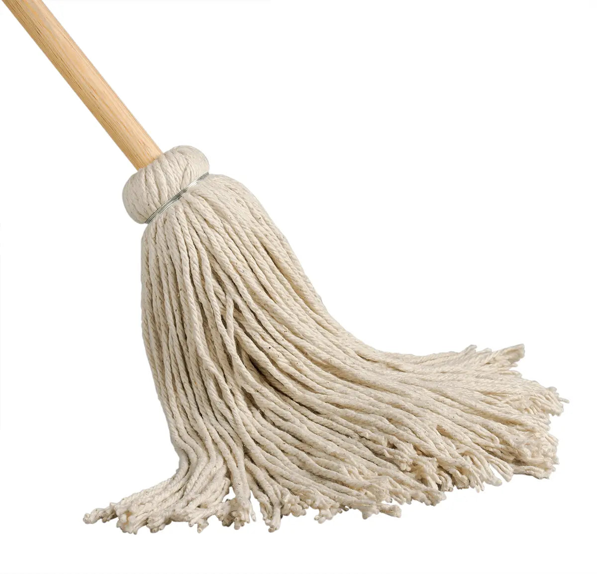 Cotton Yacht Wet Mop With 54" Handle, 12 oz , #Distribution Plus, Made In Canada