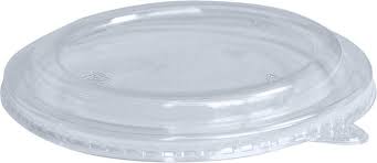 Lids Flat For Kraft Bowl 40 oz, 300pcs, (Code:PP-184) (Bowl:EM-1300)
