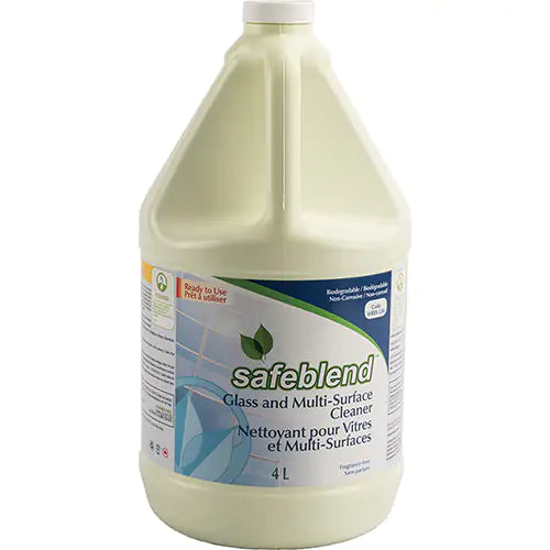 Glass & Multi-Surface Cleaner, #Ready To use,  4 Liters, #Distribution Plus,  Made In Canada  #SAFEBLEND