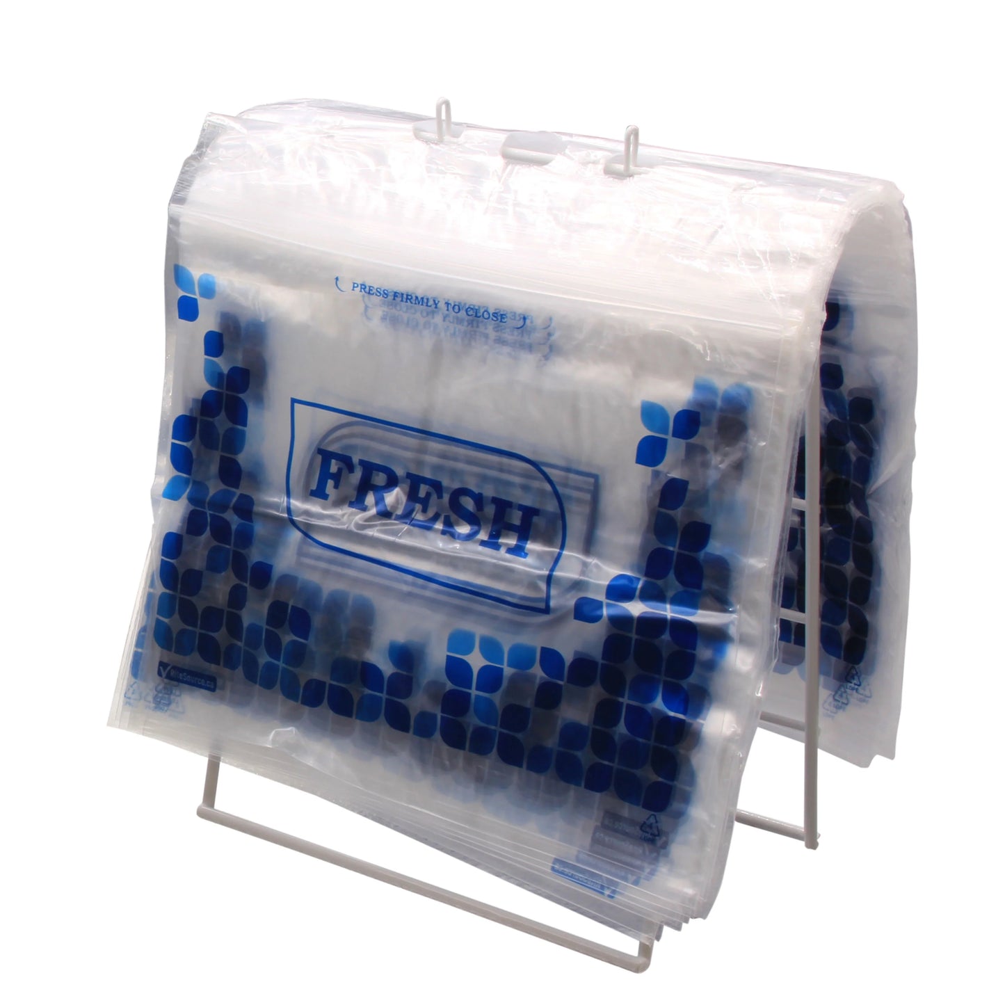 RiteSource Low Density Stock Print Ziplock Deli Bag - 11" x 8"