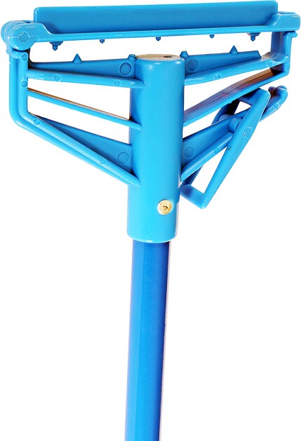 Mop Handle,  Quick Change, #Fiberglass Handle, 60''   Blue