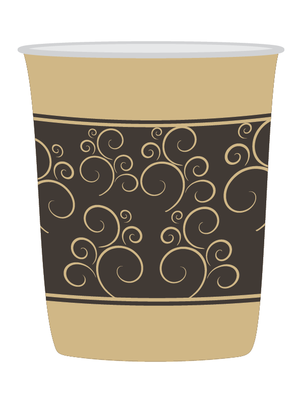 Paper Food Container, 32 oz, 500/cs, #Aroma Brand