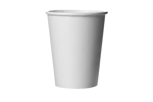 Coffee Cups,  **White**,  8 oz,  1000 pcs, #Koality
