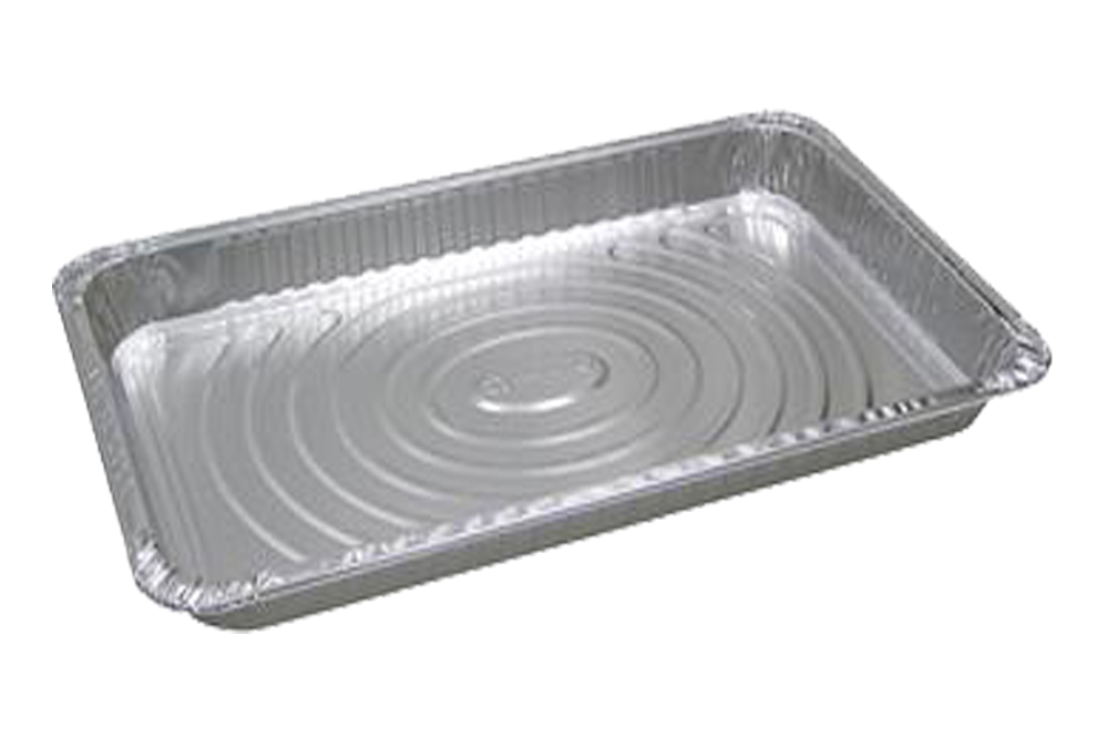 Aluminum Container, FULL Size, *Shallow* SteamTable, 50pcs #Full #Shallow, #0060190