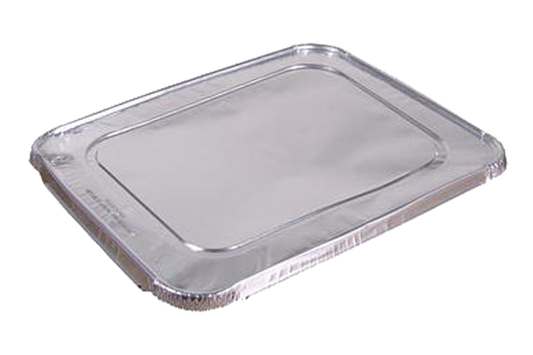 Foil Lids, HALF SIZE, For Aluminum Container ,100 pcs, #0060150, #AC-HL