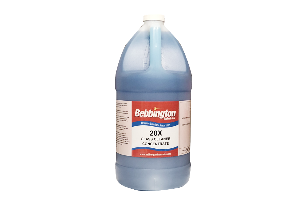 Glass Cleaner, ExtraStrong, 20X, Concentrate, 4 Liter