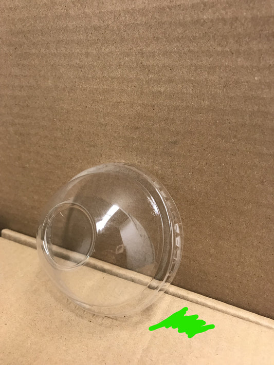 Dome Lids Plastic For Kraft Food Paper Bowl, #5 oz, 1000/Box, #ICE-3-LD