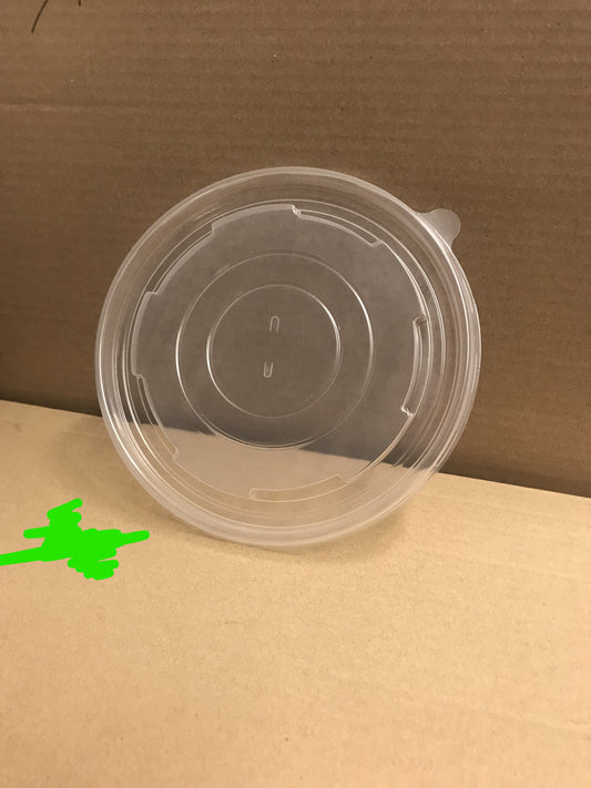 Lids Flat For Kraft Bowl 40 oz, 300pcs, (Code:SB-9-LF) (Bowl:SB-9) #Koality