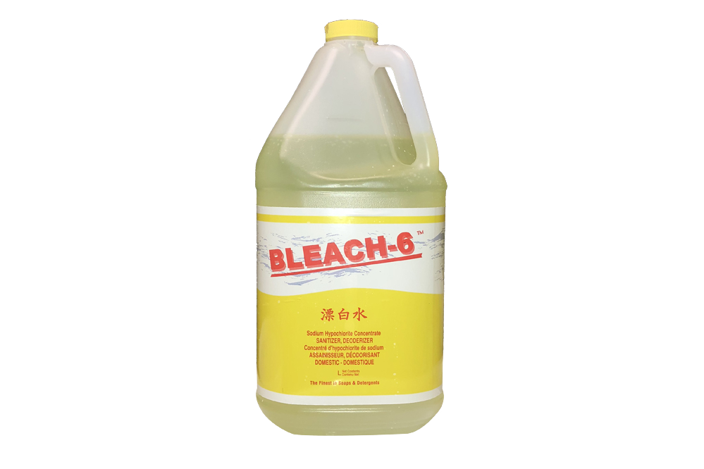 Bleach, 6%, 4 Liters