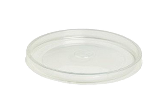 Lids Clear For Deli Container  8-32oz , 500pcs #DE1L, (match:DE108,DE112,DE116) #HOFMAN