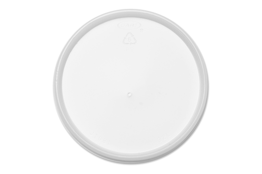 Lids Plastic Flat, 1000pcs,  Fits For Foam Container (3.5J6, 6J6 & 4J6),  #6JLNV