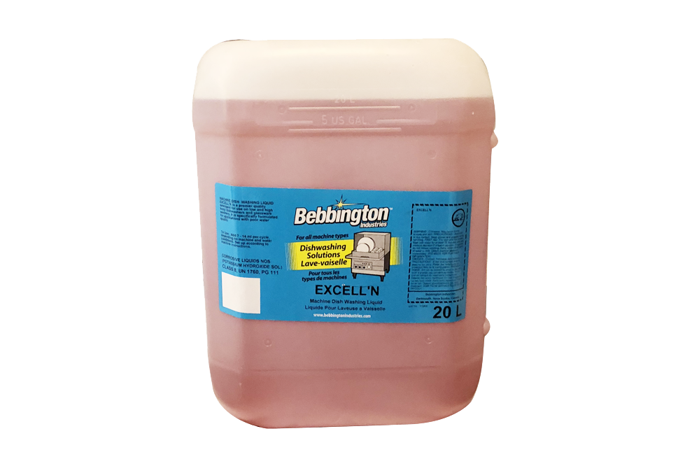 Machine Dish Washing Detergent, Excell'N *Hard Water*, 20 Liter, #HD