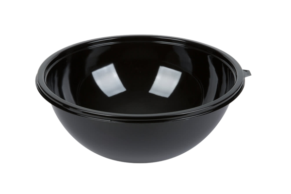 Microwavable Bowl, BLACK, 24 oz, 300pcs #Maple Leaf, #B0724-B