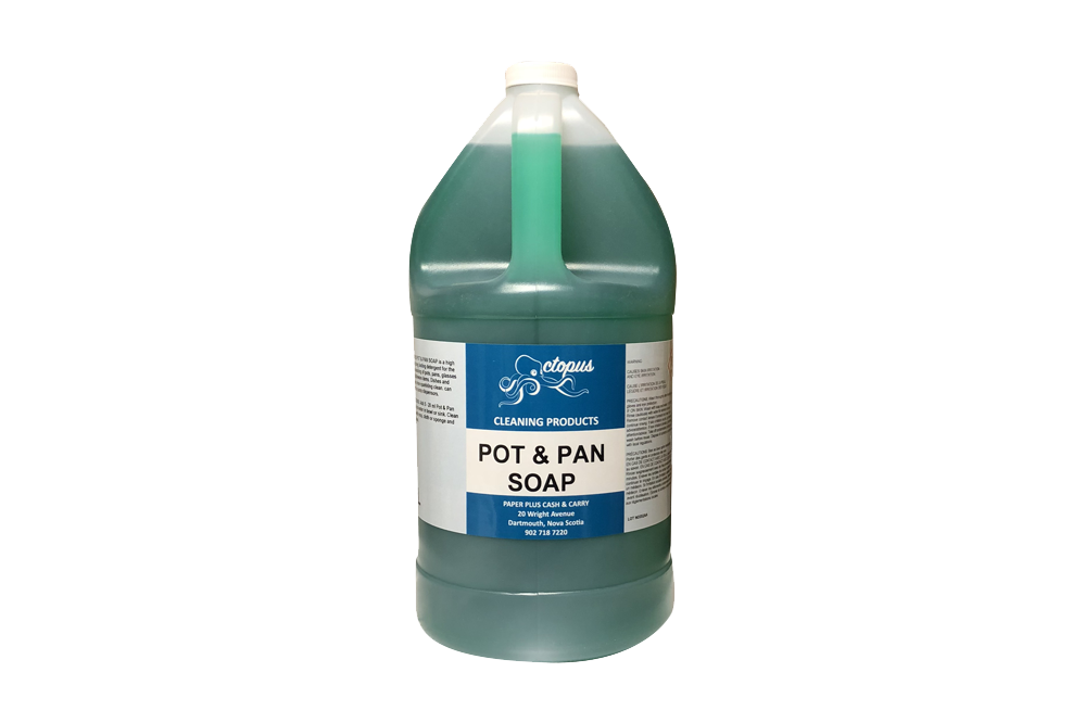 Pot & Pan - Dish Soap, #Green, 4 Liter