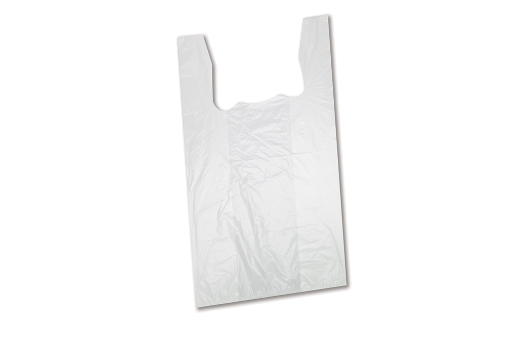 Shopping Bags, LowDensity, White, 18x21 , 1000pcs #S4W