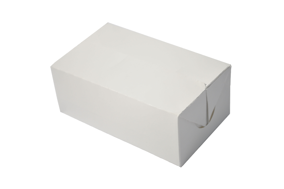 Snack Box, WHITE, 6.25 x 4.25 x 2.25'', 350 pcs, #SI-0111C, #Small Meal