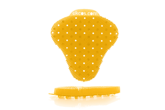 Urinal Screen, 60 Days, 2 pcs, Anti-Splash, #Orange-Tropical-Fruit