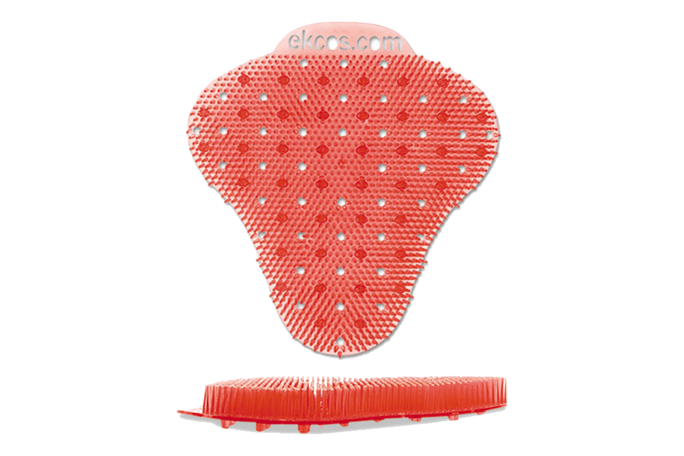 Urinal Screen, 60 Days, 2 pcs, Anti-Splash, #Red-Melon