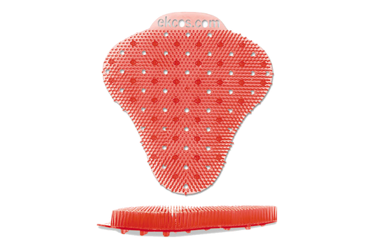 Urinal Screen, 60 Days, 2 pcs, Anti-Splash, #Red-Melon