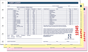 Dry Cleaner's Invoice,  3 copy,  500pcs
