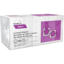 Lunch Napkins, 1 Ply, 12x500,  6000pcs,  #NALUN-MC