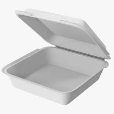 Foam Container, 1-compartment, 8x8x3,  #0801,  150pcs