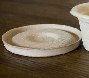 Paper Lids For Sugarcane Compostable Portion Cup, 4 oz, 1800 pcs,