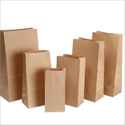 Paper bags without handles