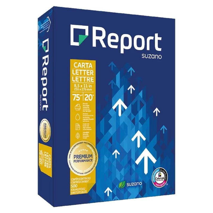 Copy Paper – Letter Size,8.5'' X 11'',  98 Bright, 5000 Sheets/Case