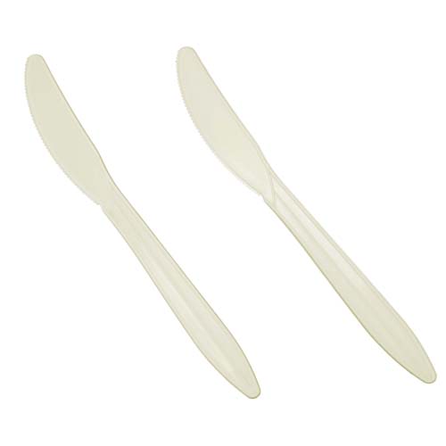 Table Accents Bioplastic Knives – 6", Regular, 1000/Case