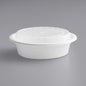 Microwavable Container Round Combo, 7'', 150 set #32 oz, #White, #R-32W