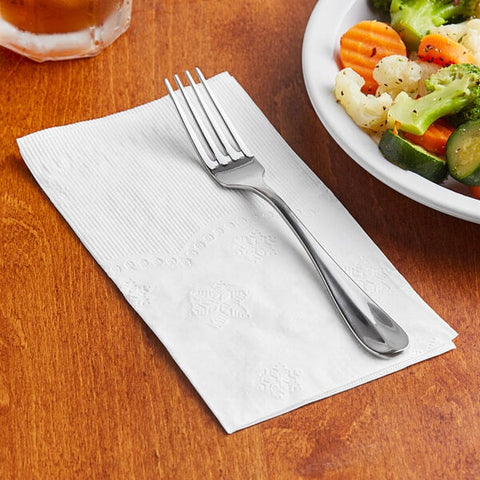 Dinner Napkins, 1 PLY,  42x42, Virgin, 1/8 Fold,  4000 pcs, #Koality Brand #KDN-180