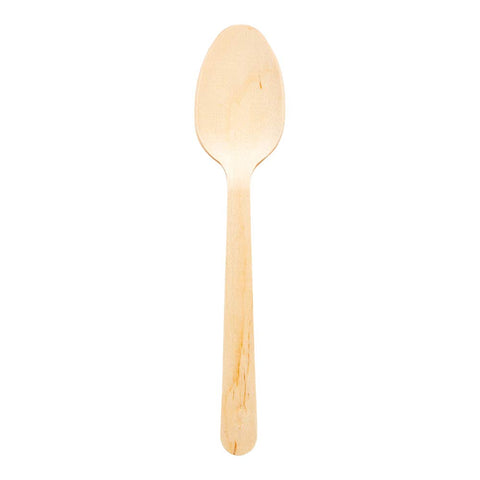 Wooden Tea Spoon, Heavy Duty, 1000pcs, #32 x 160 mm, #Koality Brand