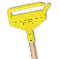 Yellow Mop Handle 60" with Metal Handle