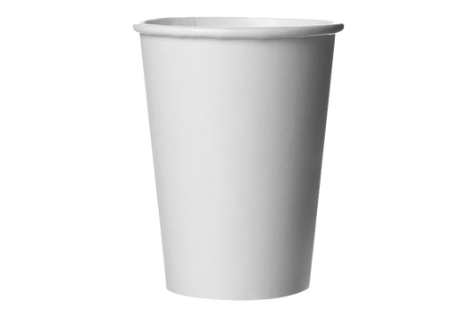 Compostable Coffee Cups – White, 12 oz. - Special Price