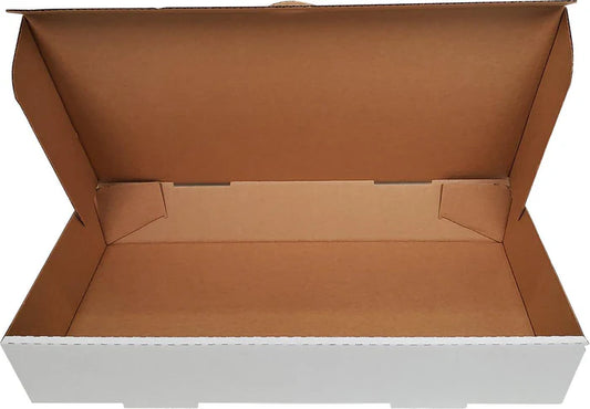 Catering Box, Full Size, Corrugated, White, 50/Bundle