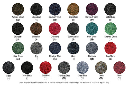 ColorStar® Mat 3' x 10' (35" x 119") Charcoal