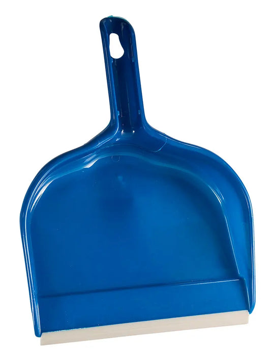 Dustpan, 9" Plastic Clip-On  - Blue   #Distribution Plus,  Made In Canada