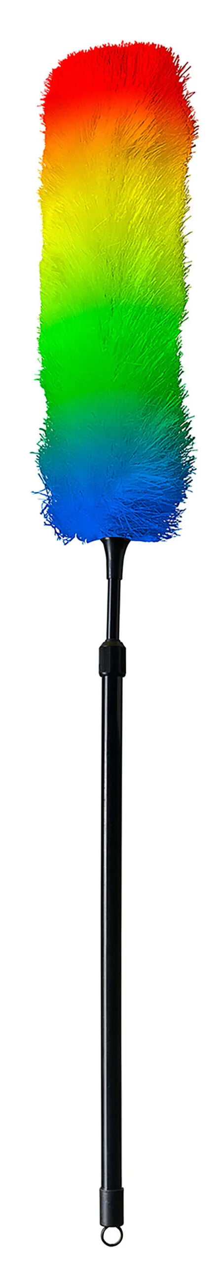 Extendable Rainbow Poly Duster, 80''    #Distribution Plus,  Made In Canada