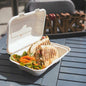 Sugarcane Bagasse Container, 1-Comp,  9x6x3,  200 pcs - Special Price