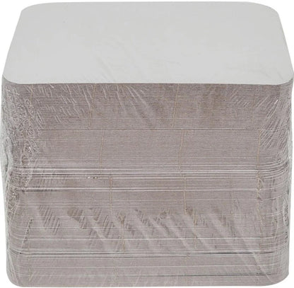 Heavy Flat Paper Lids for 2 1/4 lb Oblong